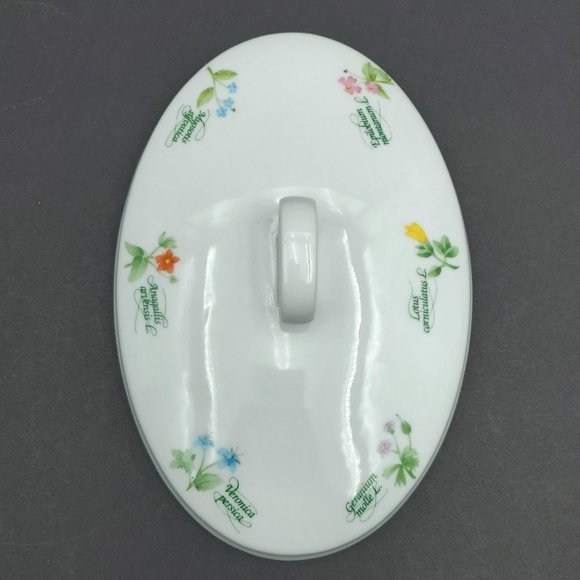 Anchor Hocking Floret Covered Oval Casserole Dish 1.5 Qt Baking Dish with Lid - Picture 7 of 10